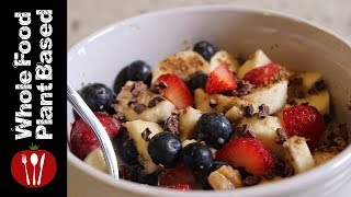 Best Plant Based Vegan Superfood Breakfast of Champions Whole Food Plant Based Recipes [upl. by Ruon373]