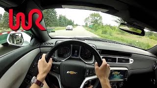 2014 Chevrolet Camaro SS Convertible Spring Edition  WR TV POV Test Drive [upl. by Kristyn817]