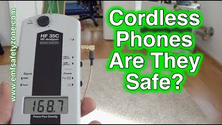 Cordless Phones are Dangerous Radio Frequency RF Radiation from Cordless Phones EMF Protection [upl. by Coheman]