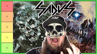 SADUS Albums RANKED Best To WORST Underrated Thrash Metal [upl. by Hoehne]