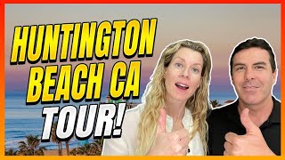 DRIVING TOUR Huntington Beach California And Its TOP Neighborhoods To Live [upl. by Nahtaoj]