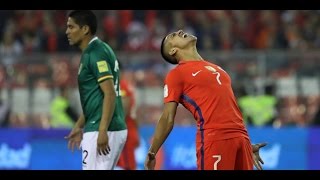 Chile 0  0 Bolivia  Eliminatorias Rusia 2018  Claudio Palma  Fecha 8 [upl. by Judenberg]