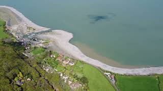 The Beauty of Exmoor  An aerial tour of Porlock Weir [upl. by Kalb]