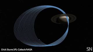 Cassinis final orbits around Saturn  Science News [upl. by Greggory861]