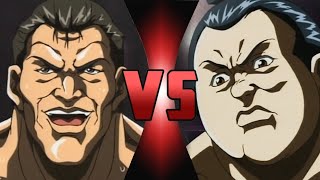 IGARI KANJI VS KINRYUUZAN  Sumô VS Wrestling  Baki Ordem Cronológica Vol 72 [upl. by Fagaly]