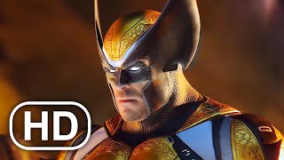 WOLVERINE Vs SABRETOOTH Fight Scene 4K ULTRA HD  Marvel Cinematic [upl. by Notsehc]