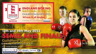 England Boxing National Schools Championships 2023  Semifinals day one Ring C [upl. by Coleen250]