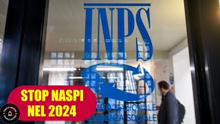 INPS STOP NASPI 2024 le istruzioni per salvare la DISOCCUPAZIONE [upl. by Lilak]