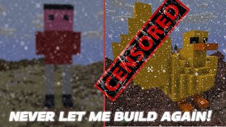 Minecraft  IM SIMPLY HORRIBLE AT BUILDING TEAMZ SERVER 8 [upl. by Aniret]