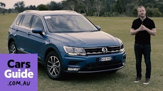 Volkswagen Tiguan 2017 review  first drive video [upl. by Hachmin]