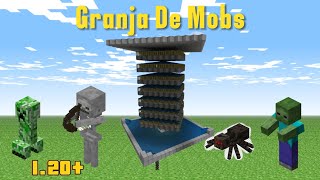 GRANJA DE MOBS para Minecraft bedrock 1211 y para más versiones fácil [upl. by Asylem58]