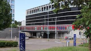 Timelapse Trainstation Saalsporthalle [upl. by Neeruam]