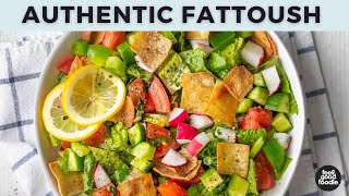 Fattoush Salad  Best Lebanese Recipe [upl. by Woody168]