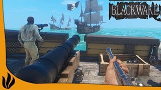 Blackwake FR 1  LE CYB0RG FAIT DES RAVAGES EN MER  surtout sur les navires alliés [upl. by Larok202]