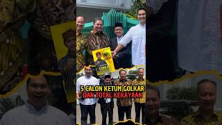 5 Kandidat Calon Ketua Umum Golkar dan Total Kekayaan Siapa Calon Penganti Airlangga Hartarto fyi [upl. by Tarrsus]