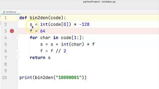 Using PyCharm Debugger Tools and Breakpoints [upl. by Kerin]