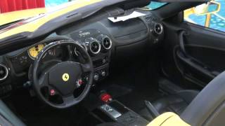 Ferrari F430 Amarela de Rodas Pretas [upl. by Algernon]