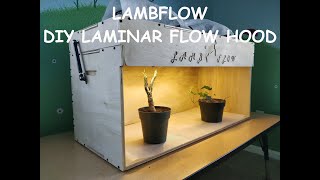 DIY Laminar flow hood LAMBFLOW ASSEMBLY [upl. by Katonah783]