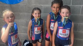 Under 8s Mixed NSW State Champions 4100 Relay 2023 [upl. by Hnad681]