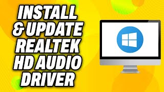 How To Install amp Update Realtek HD Audio Driver on Windows 11 2024  Quick Fix [upl. by Kim380]