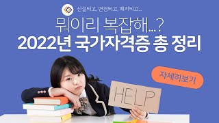 국가자격증 종류 feat 신설 변경 폐지 등 [upl. by Ardene]