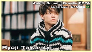 Ryoji Takarabe  Anime Summit Brasília 2024  28092024 [upl. by Yzdnil]