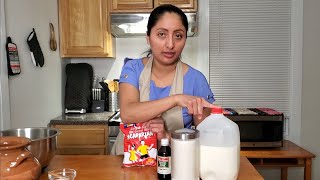 Como hacer Atol de incaparina  Incaparina con Leche Receta de comida 🥘 [upl. by Annawyt]