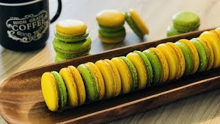 Macarons rellenos con ganache de maracuyá  El Toque del Chef [upl. by Aowda]