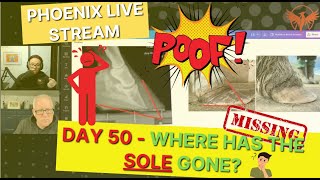 Day 50  Where has the SOLE GONE 🤔 toe chopping REMOVES sole 😨 [upl. by Alor]