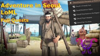 BDO Adventure in Seoul full quest and Cutscene  Knowledge Epilogue V  by Miley [upl. by Valaria460]