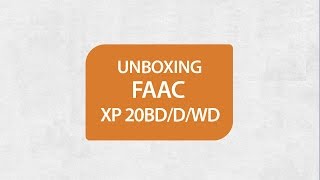 FAAC XP 20BD  XP20D  XP20WD UNBOXING [upl. by Avirt]