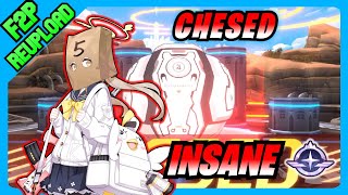 Chesed Insane DEMO FULL F2P Resubido  Blue Archive [upl. by Hilten]