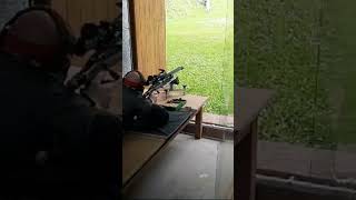 Me amp my Voere X3 65 Creedmoor slowmotion  a local 300m precision Match trügleben 300 shooting [upl. by Aicac]