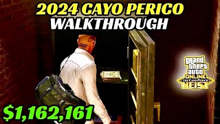 EASY CAYO PERICO HEIST WALKTHROUGH 2024  GTA ONLINE [upl. by Kunkle755]