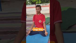 meditation  gaytri Mantra Ball Yogi Rituraj DAV kanti shortsviralviralshort viralvideo yoga [upl. by Egin]