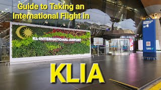 Departure Kuala Lumpur International Airport T1 KLIA 1 吉隆坡国际机场 لاڤڠن تربڠ انتارابڠسا كوالا لومڤور [upl. by Devonne899]