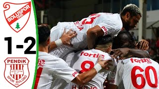 Boluspor vs Pendikspor 12 Emeka Eze Goal All Goals and Extended Highlights [upl. by Viglione]