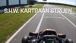 SHW Kartbaan Strijen  1 lap video [upl. by Yawnoc]