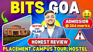 BITS Pilani Goa Honest Review 2024 🥳  ✅Placements  Fees Cutoff  Hostel  BITSAT Counselling 2024 [upl. by Rimisac199]