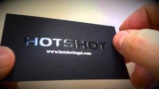 Foil Embossed Business Cards [upl. by Ames]