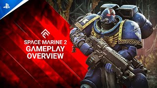 Warhammer 40000 Space Marine 2  Gameplay Overview Trailer  PS5 Games [upl. by Lupee]