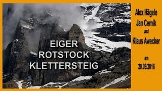 Eiger Rotstock Klettersteig [upl. by Tiffi]