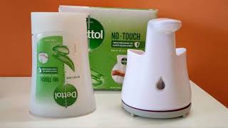 Dettol No Touch Hand Wash System Unboxing [upl. by Gerrard]