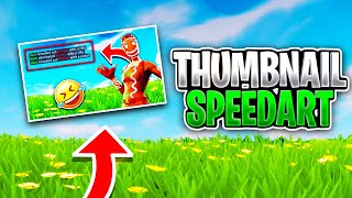 ANOTHER FORTNITE THUMBNAIL SPEEDART iOS GFX [upl. by Currie]