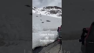 Ladakh Route by Shinkula Pass shorts [upl. by Ocirred]