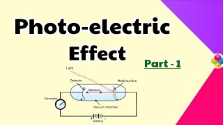 Photoelectric Effect  Structure of Atom  Part 1  Class 11th amp 12th  Science [upl. by Idet]