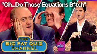 Jimmy Carr Takes Advantage Of Dara Ó Briains Physics Knowledge  The Big Fat Quiz Of 2008 [upl. by Zulema340]