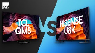 TCL QM8 vs Hisense U8K  It’s All About You [upl. by Ochs]