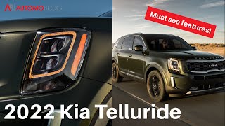 2022 Kia Telluride Trim Levels New Features Pricing amp More [upl. by Irpak]