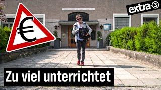 Realer Irrsinn Pensionierte Lehrerin muss 10000 Euro zurückzahlen  extra 3  NDR [upl. by Ydollem607]